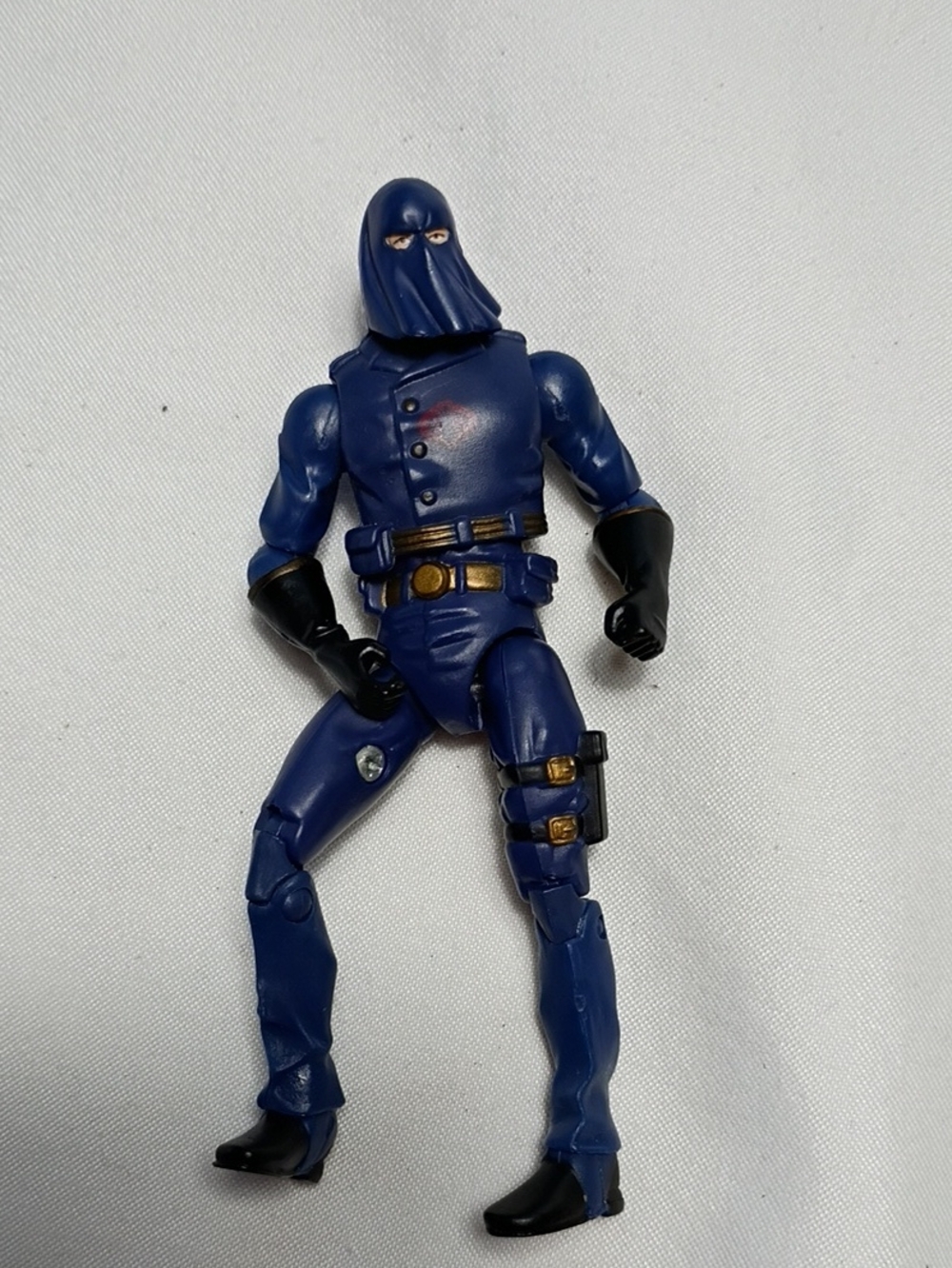 EUC G.I. Joe Action Figure Cobra Commander v25